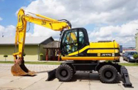 Аренда колесного экскаватора JCB JS 175W