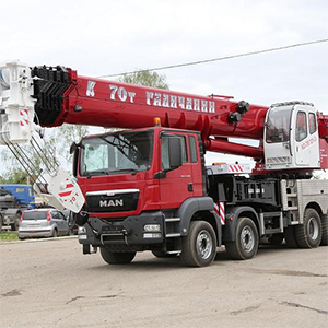 Аренда автокрана 70 тонн